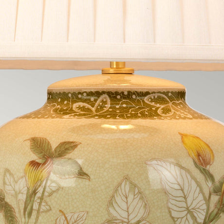 Elstead Lighting Table Lamp from the Arum Lily range. Arum 1 Light Table Lamp Product Code = ARUM-LILY-TL