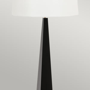 Elstead Lighting Floor Lamp from the Ascent range. Ascent 1 Light Floor Lamp - Black Product Code = ASCENT-FL-BLK-W