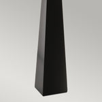 Elstead Lighting Floor Lamp from the Ascent range. Ascent 1 Light Floor Lamp - Black Product Code = ASCENT-FL-BLK-W