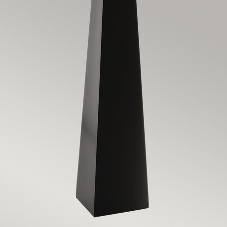 Elstead Lighting Floor Lamp from the Ascent range. Ascent 1 Light Floor Lamp - Black Product Code = ASCENT-FL-BLK