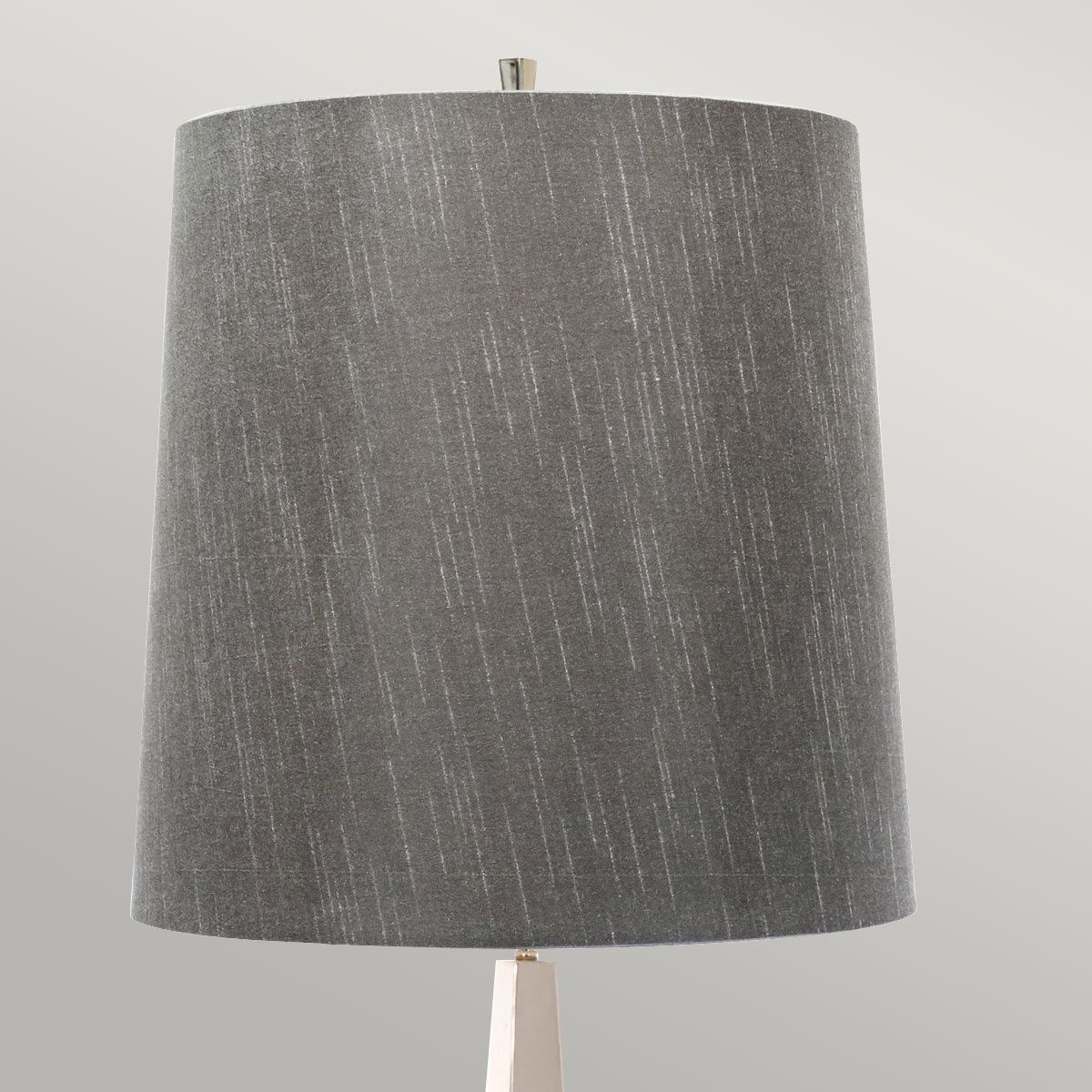 Elstead Lighting Floor Lamp from the Ascent range. Ascent 1 Light Floor Lamp - Polished Nickle – SKU ASCENT-FL-PN
