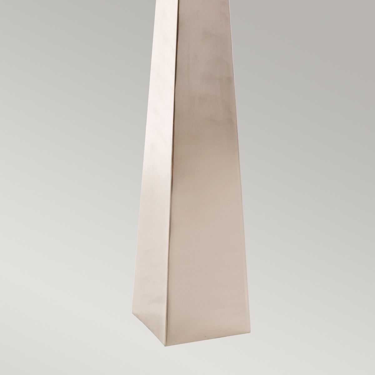 Elstead Lighting Floor Lamp from the Ascent range. Ascent 1 Light Floor Lamp - Polished Nickle – SKU ASCENT-FL-PN