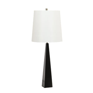 Elstead Lighting Table Lamp from the Ascent range. Ascent 1 Light Table Lamp - Black Product Code = ASCENT-TL-BLK-W