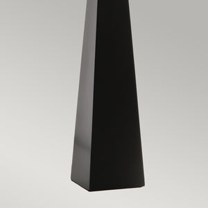 Elstead Lighting Table Lamp from the Ascent range. Ascent 1 Light Table Lamp - Black Product Code = ASCENT-TL-BLK-W