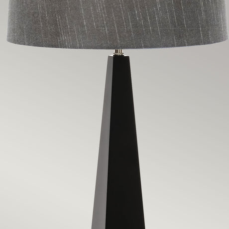 Elstead Lighting Table Lamp from the Ascent range. Ascent 1 Light Table Lamp - Black Product Code = ASCENT-TL-BLK