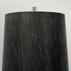 Elstead Lighting Table Lamp from the Ascent range. Ascent 1 Light Table Lamp - Polished Nickle Product Code = ASCENT-TL-PN-BK