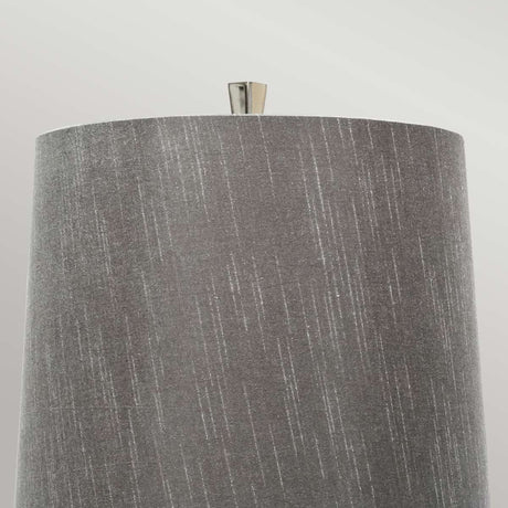 Elstead Lighting Table Lamp from the Ascent range. Ascent 1 Light Table Lamp - Polished Nickle Product Code = ASCENT-TL-PN