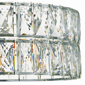 Magnalux Aurora 5 Light Crystal Pendant Polished Chrome Part Number - AUR05CH