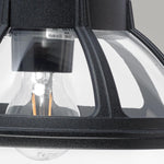 Norlys Bologna 1 Light Down Wall Light B2-BLACK-C