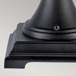 Norlys Bologna 1 Light Pedestal B3-BLACK-C