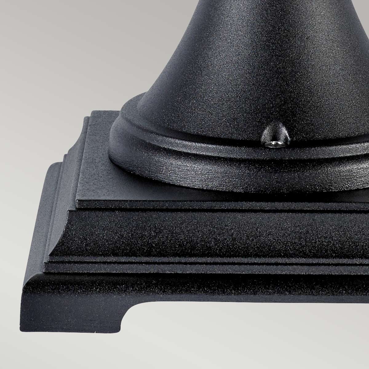 Norlys Bologna 1 Light Pedestal B3-BLACK-C
