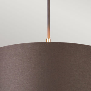 Elstead Lighting  Pendant from the Balance range. Balance 1 Light Pendant Product Code = BALANCE-P-BRPB