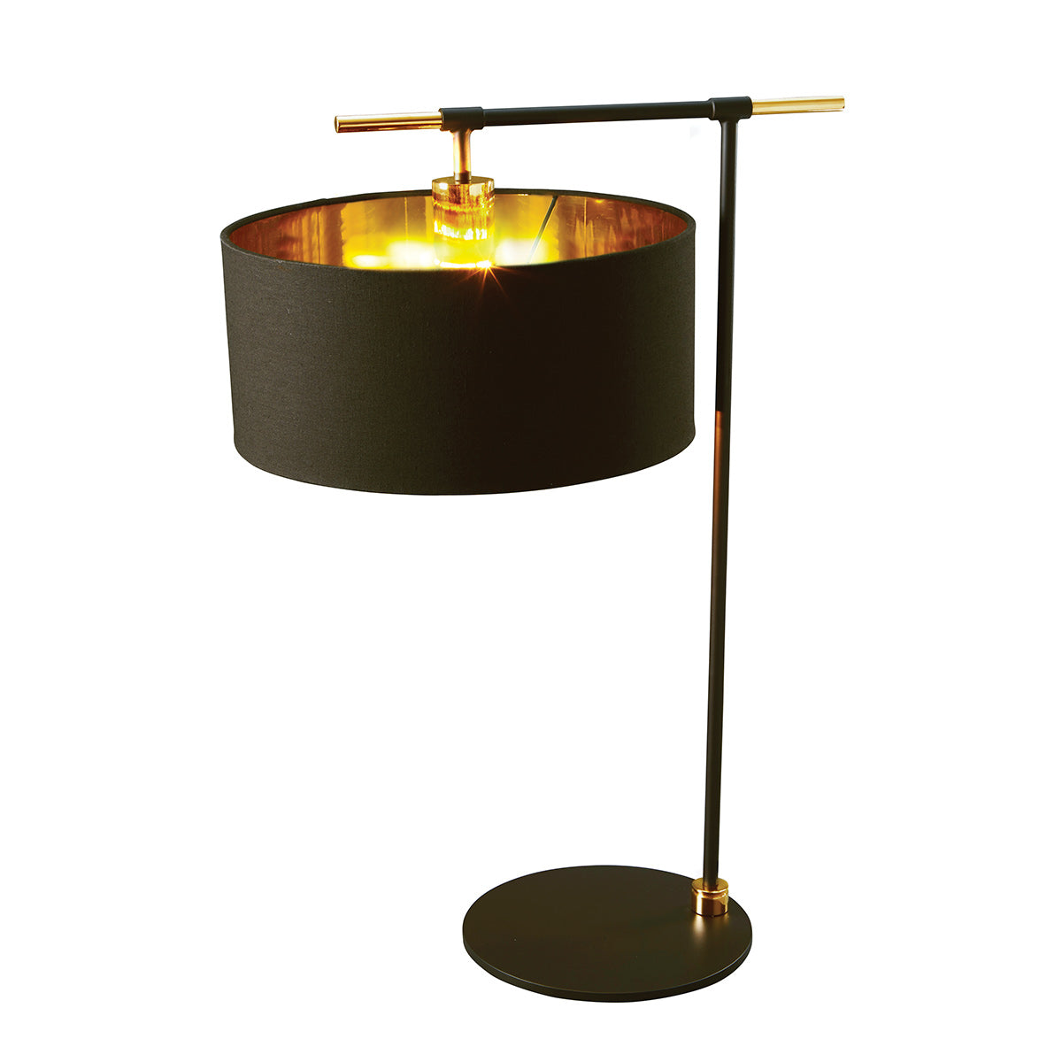 Elstead Lighting  Table Lamp from the Balance range. Balance 1 Light Table Lamp Product Code = BALANCE-TL-BKPB
