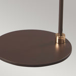 Elstead Lighting   Table Lamp from the Balance range. Balance 1 Light Table Lamp Product Code = BALANCE-TL-BRPB