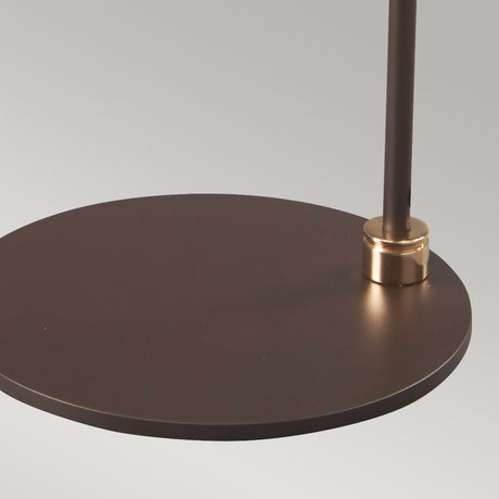 Elstead Lighting   Table Lamp from the Balance range. Balance 1 Light Table Lamp Product Code = BALANCE-TL-BRPB