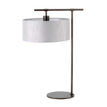 Elstead Lighting Table Lamp from the Balance range. Balance 1 Light Table Lamp - Dark Brown Product Code = BALANCE-TL-DBG