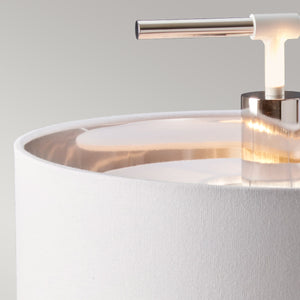 Elstead Lighting   Table Lamp from the Balance range. Balance 1 Light Table Lamp Product Code = BALANCE-TL-WPN