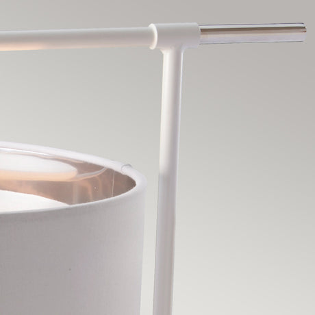 Elstead Lighting   Table Lamp from the Balance range. Balance 1 Light Table Lamp Product Code = BALANCE-TL-WPN