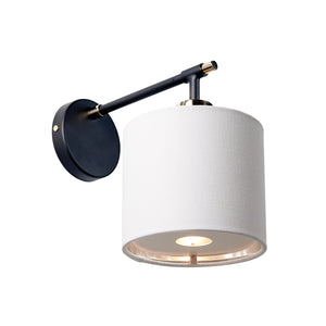 Elstead Lighting Wall Light from the Balance range. Balance 1 Light Wall Light Product Code = BALANCE1-BKPN
