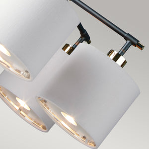 Elstead Lighting Chandelier from the Balance range. Balance 5 Light Chandelier Product Code = BALANCE5-BKPN