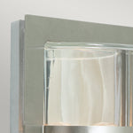 Norlys Basel 1 Light Wall Lantern - Stainless Steel With Clear Glass BASEL-E27-S-S-C