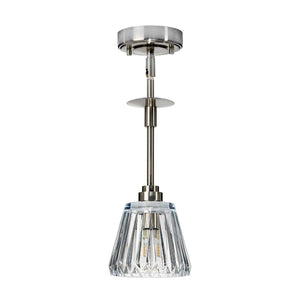 Elstead Lighting Pendant from the Agatha range. Agatha 1 Light Pendant  Product Code = BATH-AGATHA1P-BN