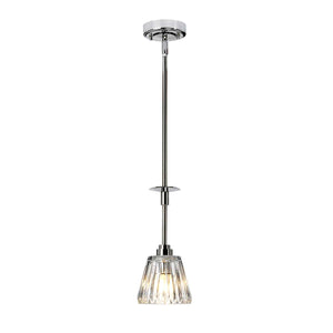 Elstead Lighting Pendant from the Agatha range. Agatha 1 Light Pendant Product Code = BATH-AGATHA1P-PC