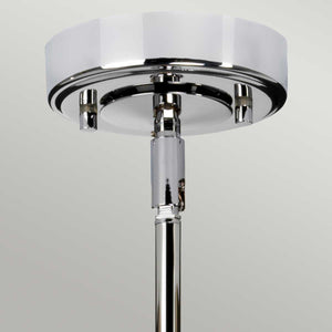 Elstead Lighting Pendant from the Agatha range. Agatha 1 Light Pendant Product Code = BATH-AGATHA1P-PC