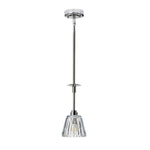 Elstead Lighting Pendant from the Agatha range. Agatha 1 Light Pendant – SKU BATH-AGATHA1P-PC