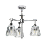 Elstead Lighting Pendant from the Agatha range. Agatha 3 Light Pendant Product Code = BATH-AGATHA3P-PC