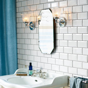 Elstead Lighting Wall Light from the Austen range. Austen 1 Light Wall Light Product Code = BATH-AUSTEN1-PC