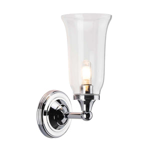Elstead Lighting Wall Light from the Austen range. Austen 1 Light Wall Light Product Code = BATH-AUSTEN2-PC