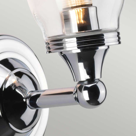 Elstead Lighting Wall Light from the Austen range. Austen 1 Light Wall Light Product Code = BATH-AUSTEN2-PC