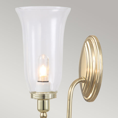 Elstead Lighting Wall Light from the Blake range. Blake 1 Wall Light Product Code = BATH-BLAKE2-PB