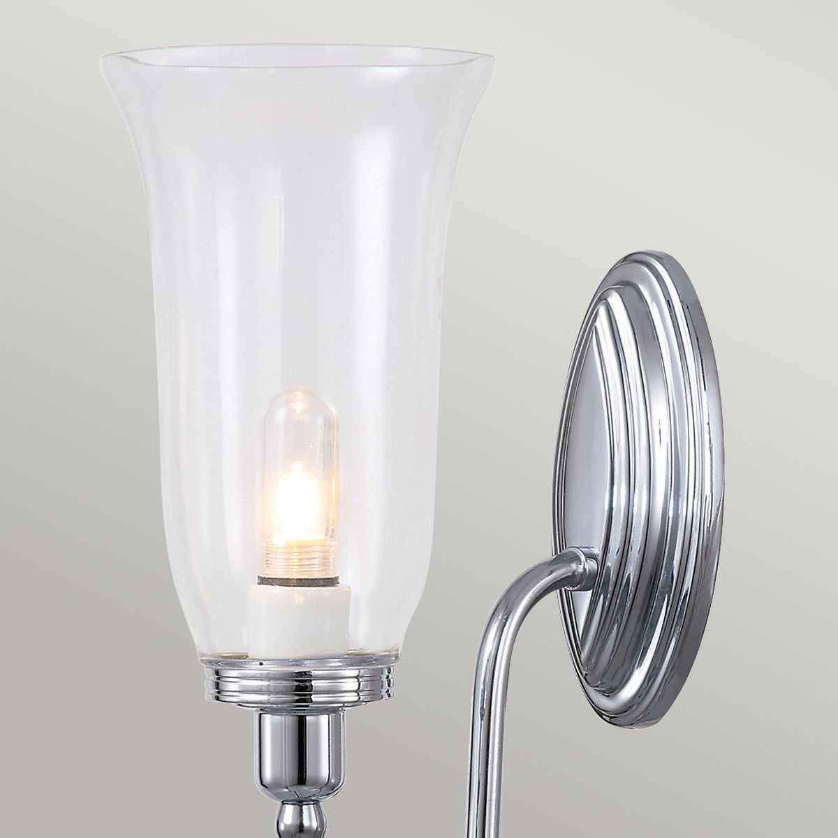 Elstead Lighting Wall Light from the Blake range. Blake 1 Wall Light – SKU BATH-BLAKE2-PC