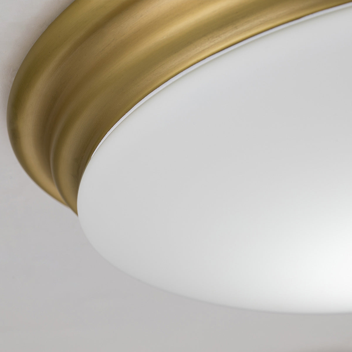 Elstead Lighting Ceiling Flush from the Brompton range. Brompton 1 Light Flush Product Code = BATH-BROMPTON-F-BB