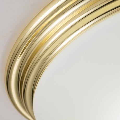 Elstead Lighting Brompton 1 Light Flush BATH-BROMPTON-F-PB