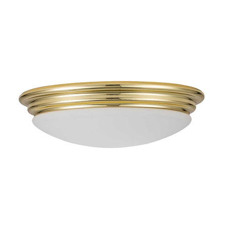 Elstead Lighting Brompton 1 Light Flush BATH-BROMPTON-F-PB