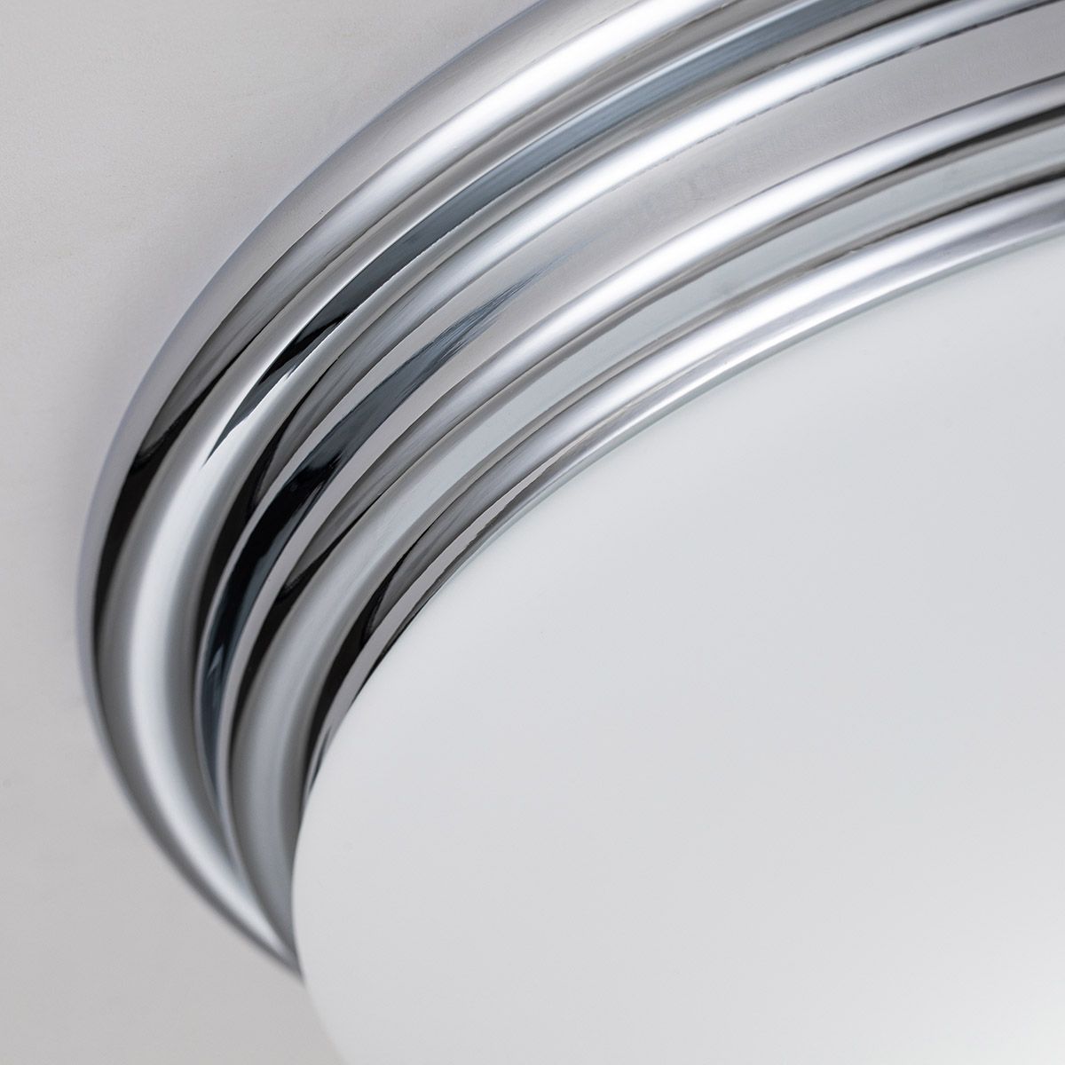 Elstead Lighting Ceiling Flush from the Brompton range. Brompton 1 Light Flush – SKU BATH-BROMPTON-F