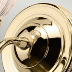 Elstead Lighting Wall Light from the Carroll range. Carroll 1 Light – SKU BATH-CARROLL1-PB