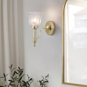Elstead Lighting Wall Light from the Carroll range. Carroll 1 Light Product Code = BATH-CARROLL1-PB