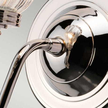 Elstead Lighting Wall Light from the Carroll range. Carroll 1 Light Product Code = BATH-CARROLL1-PN