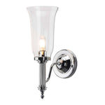 Elstead Lighting Wall Light from the Carroll range. Carroll 1 Light Product Code = BATH-CARROLL2-PC