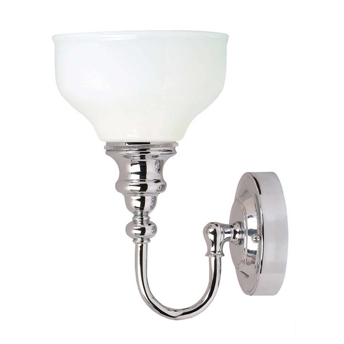 Elstead Lighting Wall Light from the Cheadle range. Cheadle 1 Light Wall Light Product Code = BATH-CD1