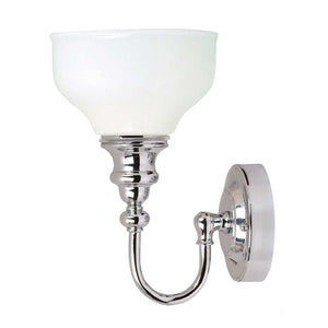 Elstead Lighting Wall Light from the Cheadle range. Cheadle 1 Light Wall Light Product Code = BATH-CD1