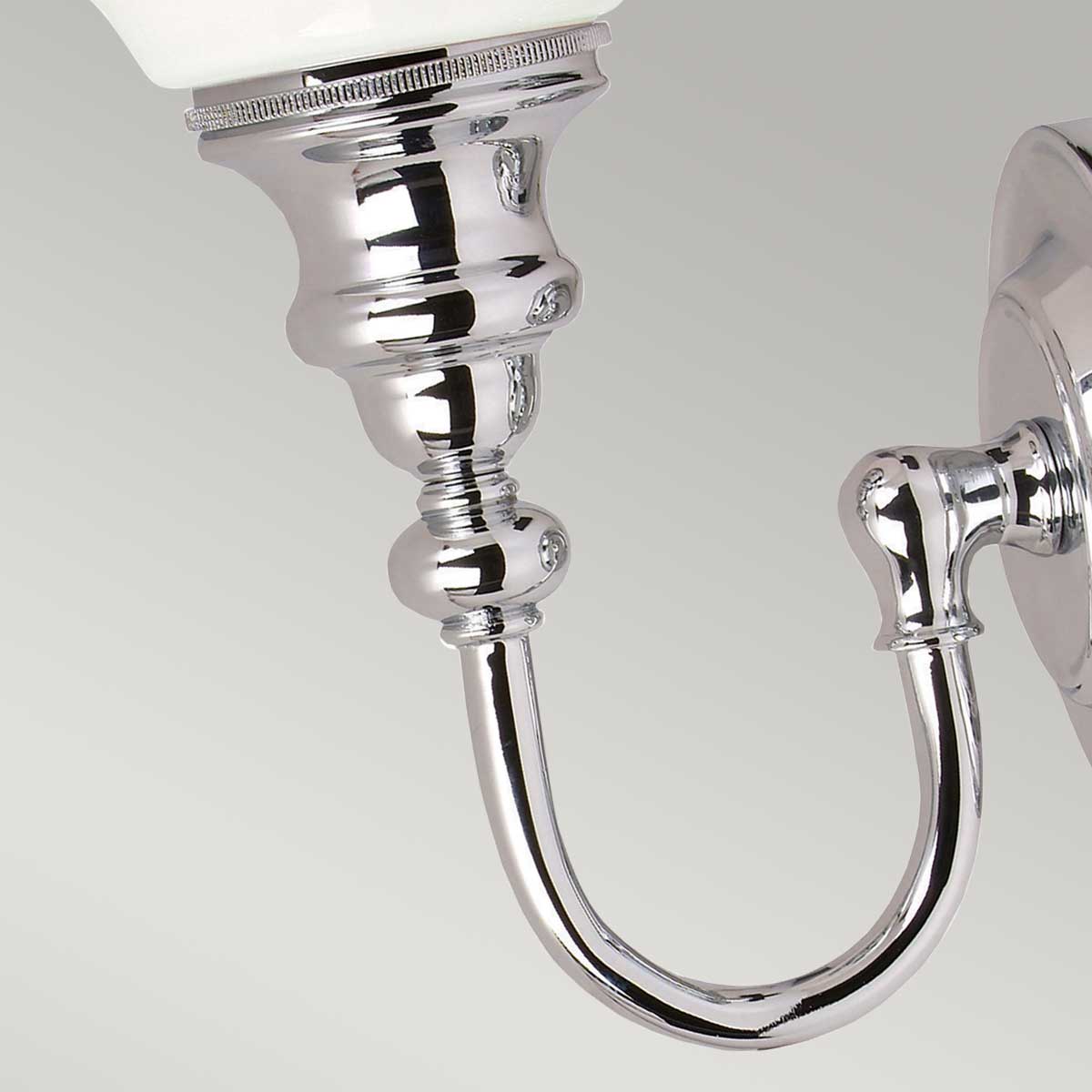 Elstead Lighting Wall Light from the Cheadle range. Cheadle 1 Light Wall Light Product Code = BATH-CD1