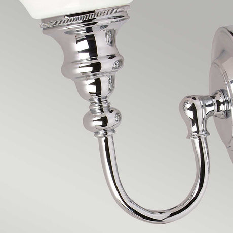 Elstead Lighting Wall Light from the Cheadle range. Cheadle 1 Light Wall Light Product Code = BATH-CD1