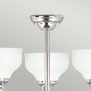 Elstead Lighting Chandelier from the Cheadle range. Cheadle 3 Light Semi-Flush Product Code = BATH-CD3