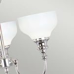 Elstead Lighting Chandelier from the Cheadle range. Cheadle 3 Light Semi-Flush Product Code = BATH-CD3