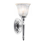 Elstead Lighting Wall Light from the Dryden range. Dryden 1 Light Wall Light Product Code = BATH-DRYDEN1-PC